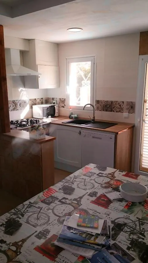 Calafat Seaside Villa: Beachfront Retreat with Pool and Sea Views 0*,  Spain